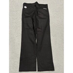 Darc Sport Pants Mens 32x27 Black Chino Stretch Wolf Logo Limited 28 Of 1000